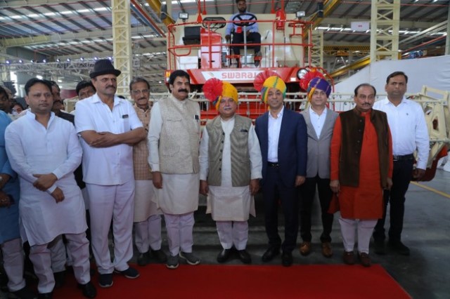 Mahindra Launches First Dedicated Farm Machinery Plant In Pithampur