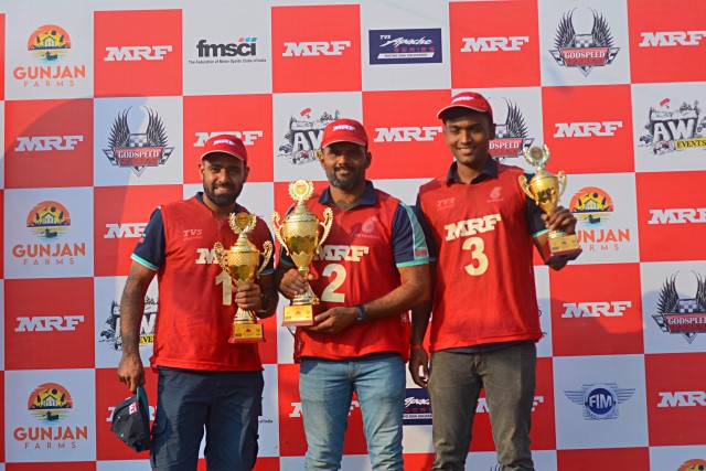 Rajendra RE Clinches The Penultimate Round Of The MRF Mogrip National Rally Championship 2022 -2W At Pune