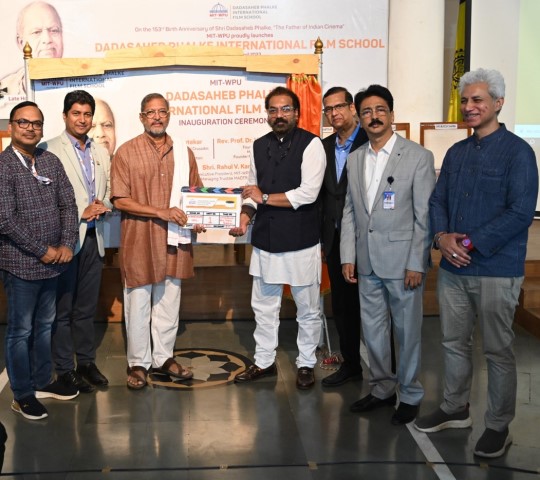 MIT-WPU Launches Dadasaheb Phalke International Film School