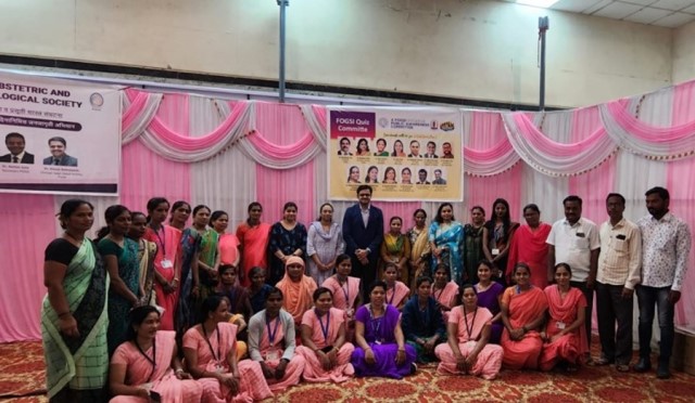 Oasis Fertility of Pune conducts Women Health Awareness Camp in association with Pune Obstetric and Gynecological Society (POGS) at Shirur