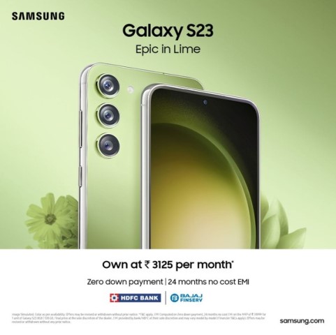 Samsung Galaxy S23 in a New, Refreshing Lime Colour Goes on Sale with Mega  offers – Samsung Newsroom India