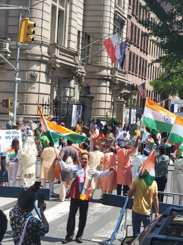 India Independence Day Parade 2023 in New York