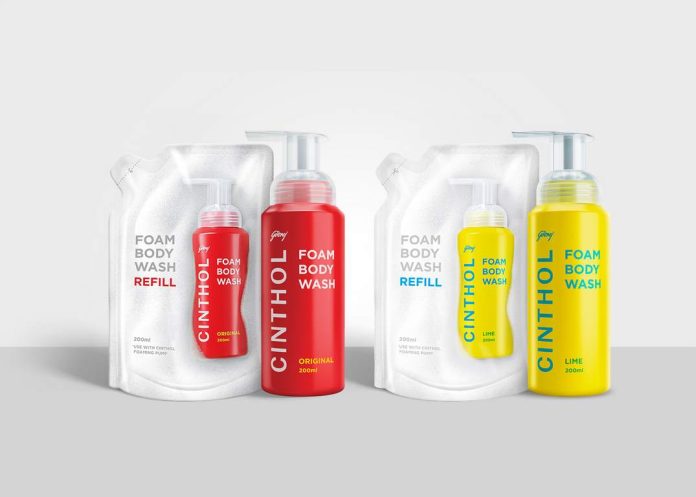 Cinthol Foam Bodywash