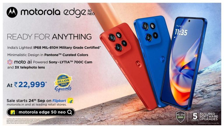 Motorola launches the edge50 Neo