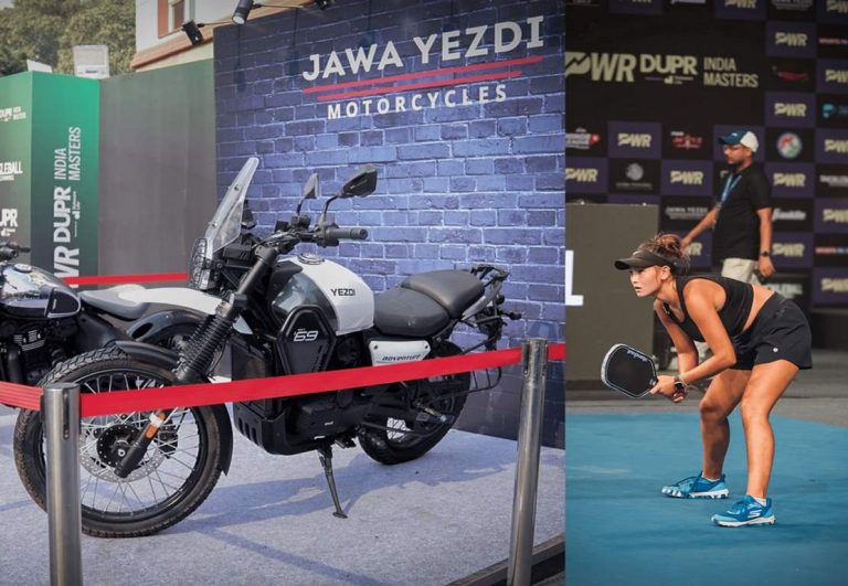 Jawa Yezdi Motorcycles Partners with DUPR India Masters Pickleball Tournament