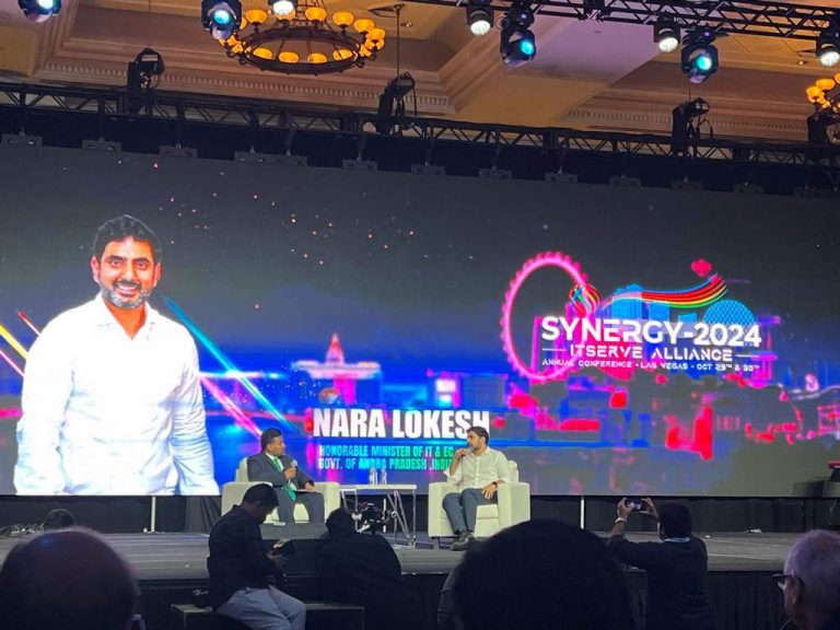 Nara Lokesh Unveils His Vision for a Resurgent India at ITServe’s Synergy 2024 in Las Vegas