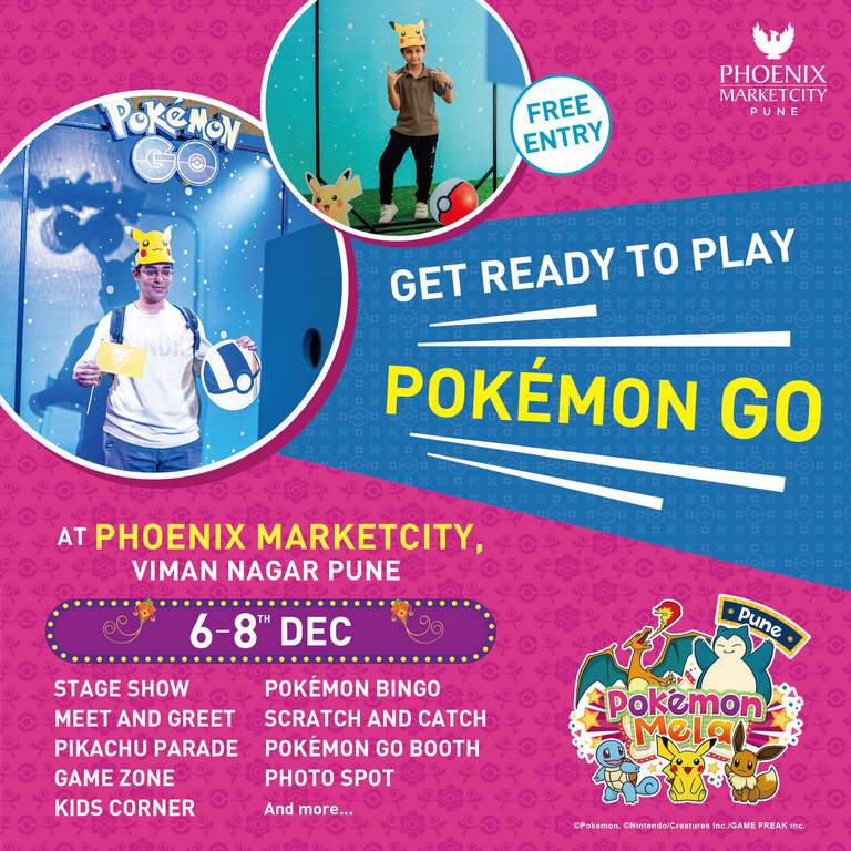 Pokémon Mela at Phoenix Marketcity Pune