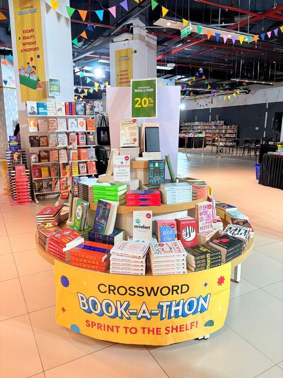 Book-A-Thon at Crossword in Phoenix Marketcity Pune