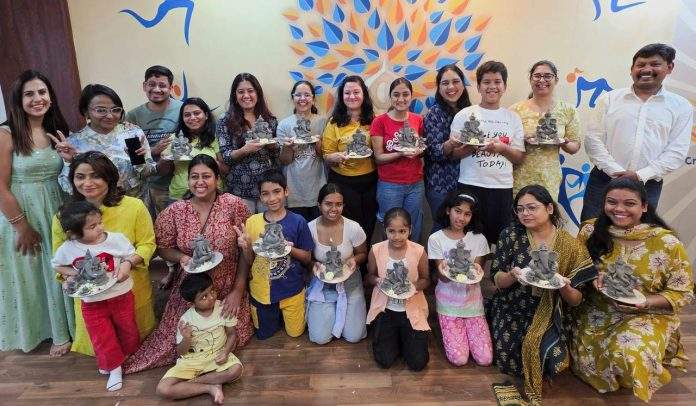 Ganpati Bappa’s Green Avatar