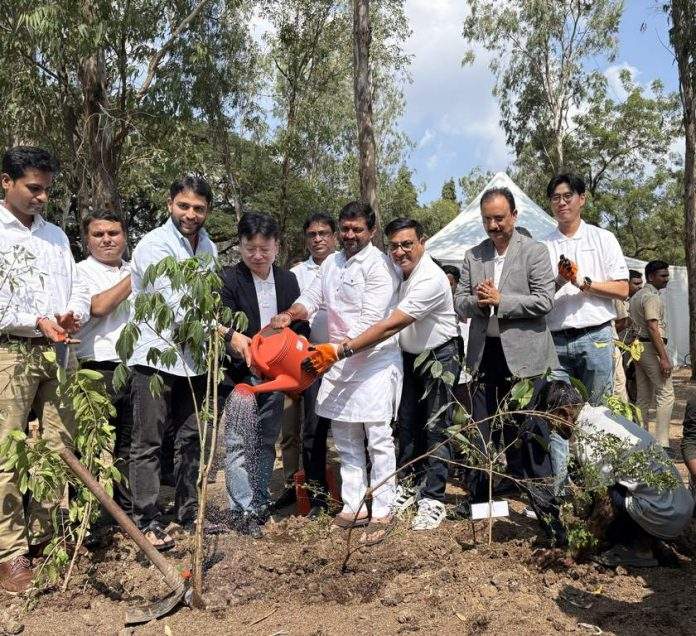 5 Lakh Trees Planted at IONIQ Forest in Pune, Maharashtra