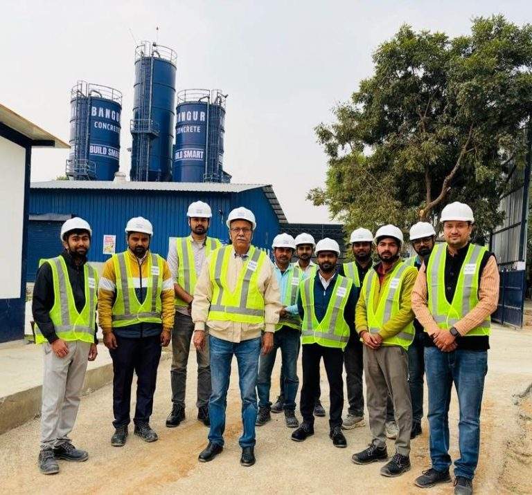 Solar-Powered Ready-Mix Concrete Plant in Jaipur