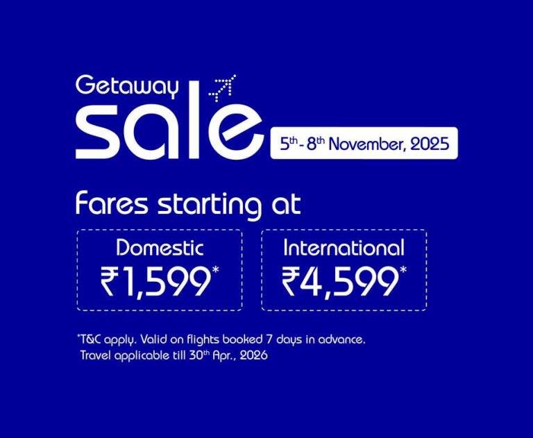 Indigo Getaway Sale