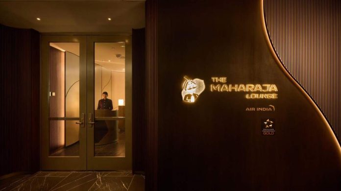 Air India Signature Maharaja Lounge in San Francisco