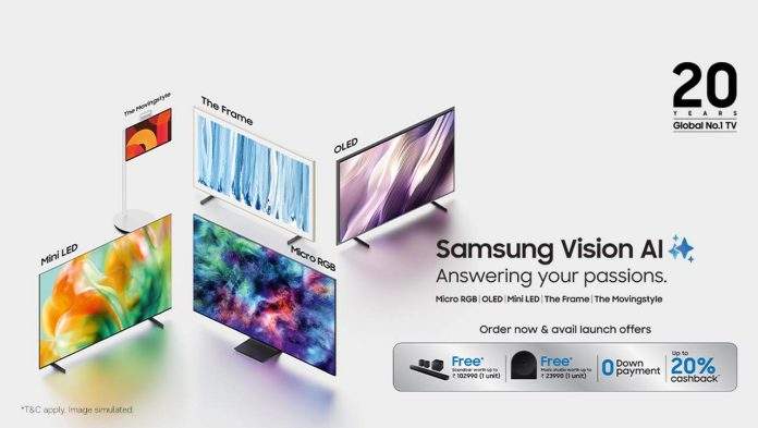 Samsung's 2026 Vision AI TV Lineup